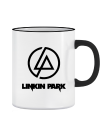 puodelis Linkin Park logo